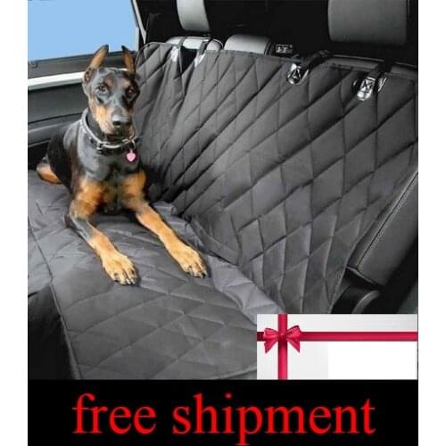 Dog Car Seat Cover - Waterproof Pet Carrier - Car Rear Back Seat