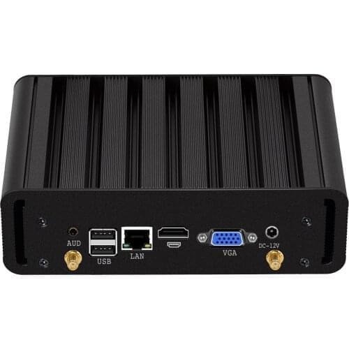 Core i3 i5 i7 4 Gigabit Ethernet NIC Micro Industrial Computer Mini PC
