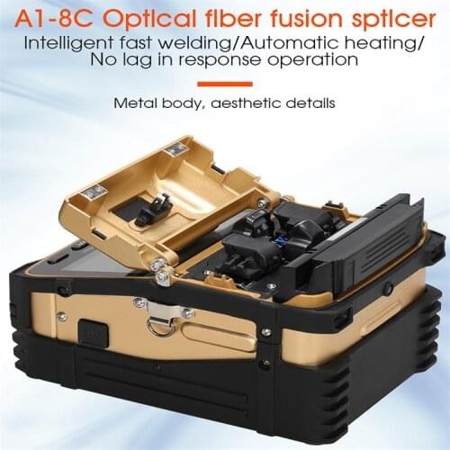 COMPTYCO AI-8C Automatic Optical Fiber Fusion Splicer Intelligent FTTH Optic Fiber Welding Splicing Machine