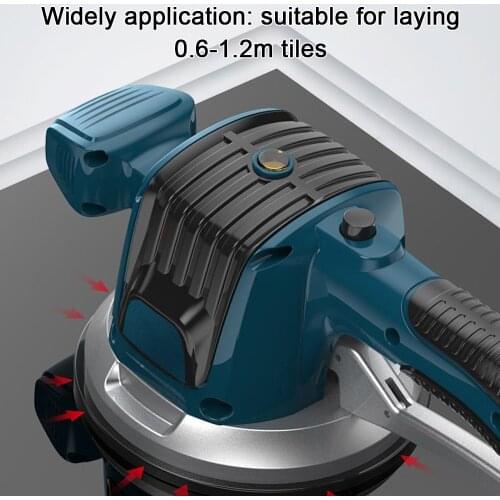100kg 0.6-1.2m Tile Tiling Machine Wall Floor Tile Laying Vibrating Tool with Large Suction Cup Utomatic Floor Vibrator Leveling