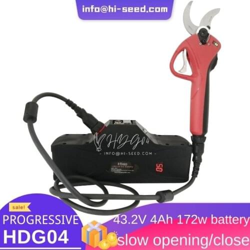 Slow opening / close anti- finger cutting, fingger protect Li-battery electric pruner shears