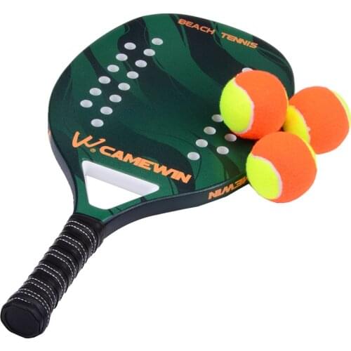 New 3 PCS Elasticity Soft Beach Tennis Ball High Quality Training Sport Rubber Tennis Balls