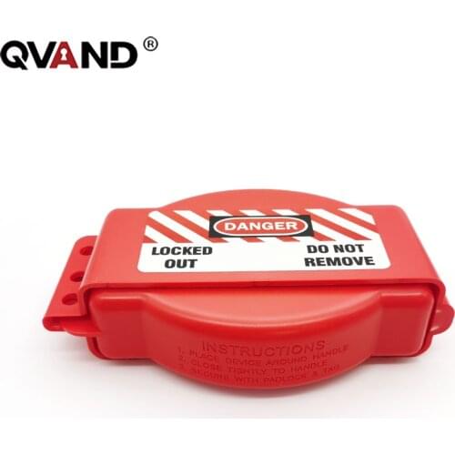 Adjustable Gate Valve Lock Globe Valve Hand Wheel Valve Lockout Padlock Industrial Safety Valve Lock