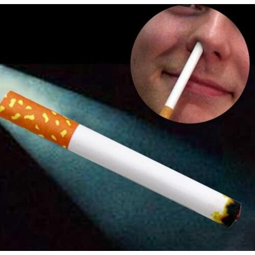 Joke Prank Magic Novelty Trick Fake Cigarettes Fags Smoke Effect Lit End Fancy Gift Funny Toy Practical Jokes Simulation