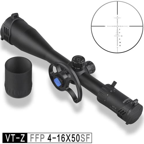 Tactical Optics VT-Z 4-16X50 SF FFP Tube 30mm Sniper Shooting and Hunting Rifle Scope