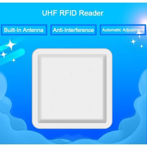 UHF Reader 6m Long Range Reader With 8dbi Antenna Access Control Free SDK RS232/RS485/Wiegand26/34 For Parking System UHF RFID