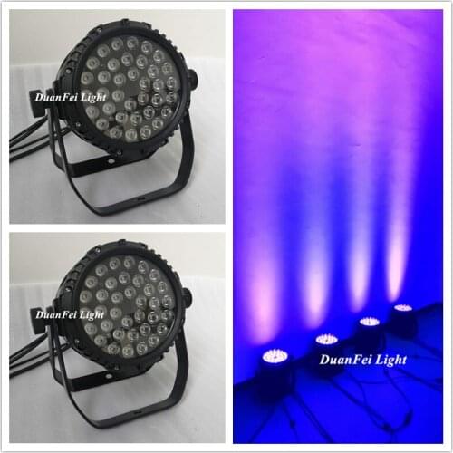 6units outdoor uv led par mini par 36x3w waterproof led par lights wash wall led par uv ip65 for wedding party