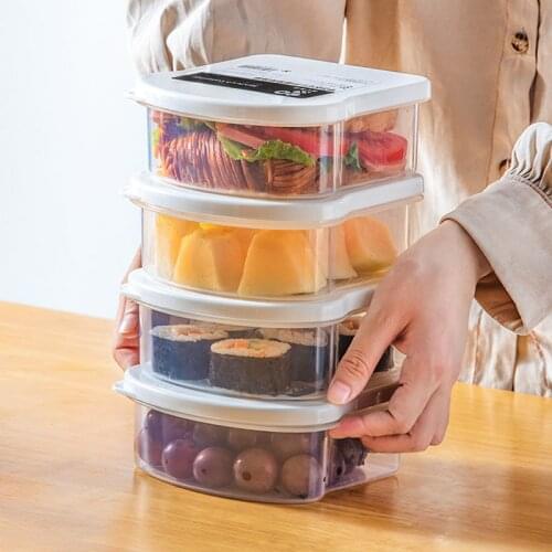 Japanese Household Bento Box Lunch Box For Kids Lunch Container Fruit Bread Sandwich Preservation Box Food Storage Containers