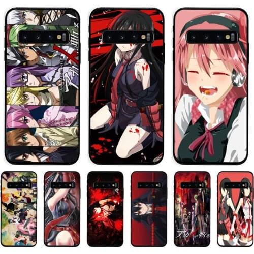 YNDFCNB Akame ga Kill! Phone Case Soft Case For Samsung Galaxy S10 Plus S10E S20 UlTRA S7 S8 S9 Plus S10lite S20 plus