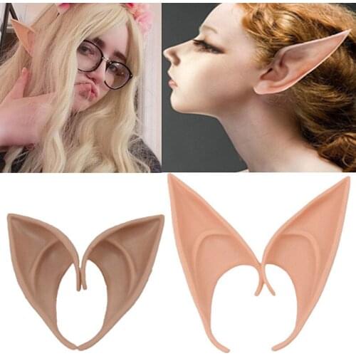 10cm/12cm Halloween/Carnival Adult Childrens Anime Elf Ears Cosplay Party Props