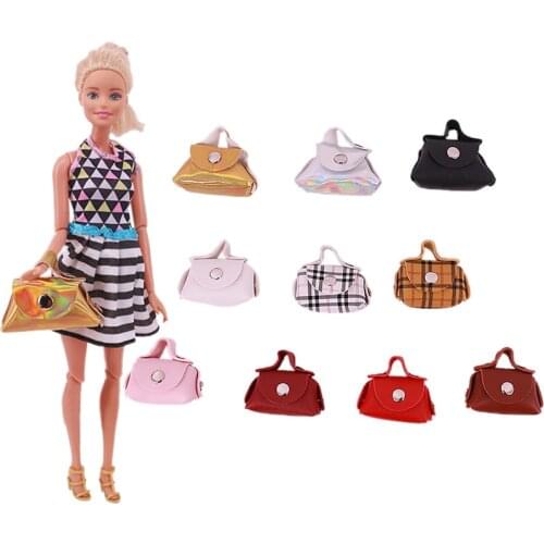 10 Styles Barbies Doll Handbag For Barbies Doll 11.5 Inch Doll Clothes Accessories Generation DIY Girls Toys Free Shipping