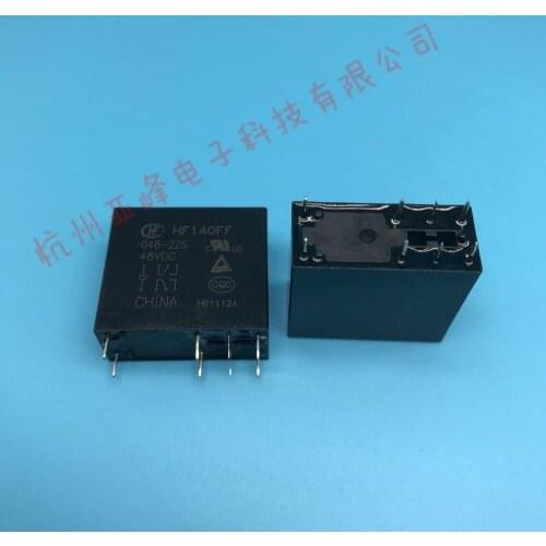 Free shipping lot(10pieces/lot) 100%Original New HF JZX-140FF-048-2ZS HF140FF-048-2ZS 8PINS 10A 48VDC Power Relay