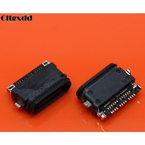 Cltgxdd Micro USB jack charging port connector USB socket repair replacement parts for Huawei P10 plus Glory V9