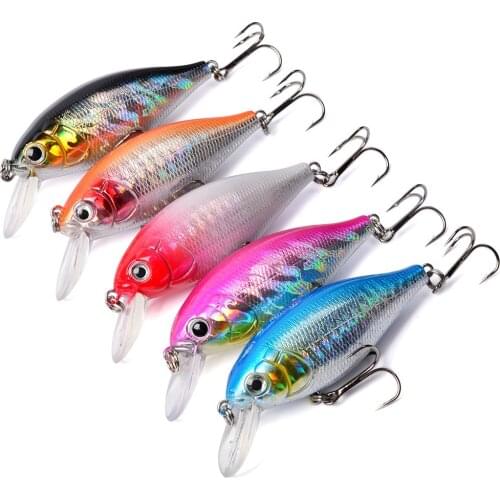 Hot Sale Fishing Lures 70mm/13.4g Hard Plastic Bait Lifelike Crankbait Fishing Accessories Lure Artificial Fishing Tackle Lure