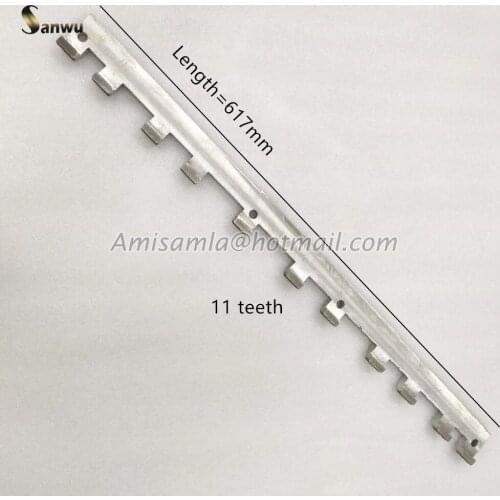 Best Quality H1177 MO Gripper Bar 11Teeth 43.013.020F Resting Bar For 43.013.020 Ranger Drum MO Printing