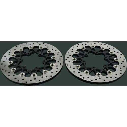 Motorbike Stainless Steel Front Floating Brake Disc Rotor For SUZUKI GSXR600 GSXR750 2008-2014 GSXR1000 2009-2014