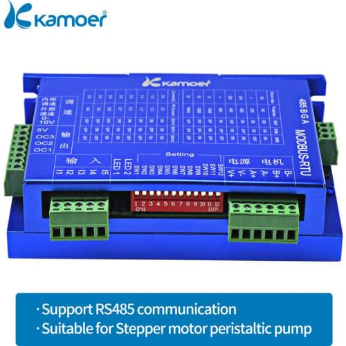 Kmaoer MODBUS Stepper Motor Peristaltic Pump Controller (PLC Control The Speed For KHL KCS Water Pump