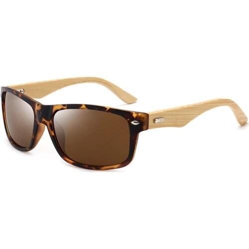 Personalized bamboo leg Sunglasses wood color film Sunglasses trend Sunglasses vintage sunglasses