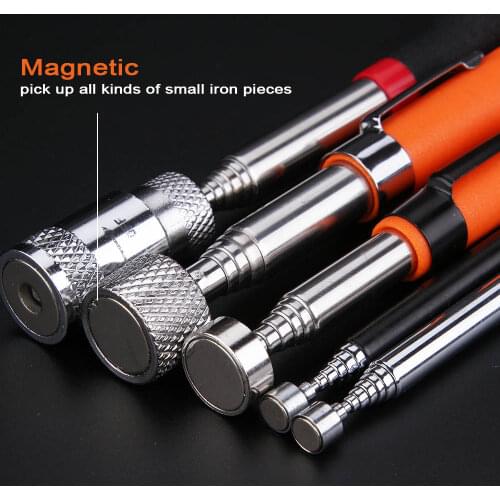Mini Portable Telescopic Magnetic Magnet Pen Handy Tools Capacity For Picking Up Nut Bolt Extendable Pickup Rod Stick