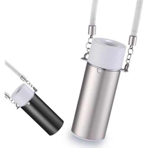 Portable Personal Air Purifier USB Necklace For Home Filters Compact Desktop Purifiers Filtration with Night Light Air Cleaner