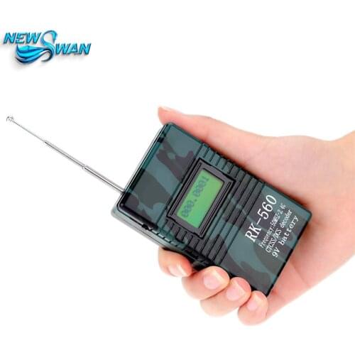 RK560 50MHz-2.4GHz Portable Handheld Frequency Meter Counter Instrument DCS CTCSS Radio Testing