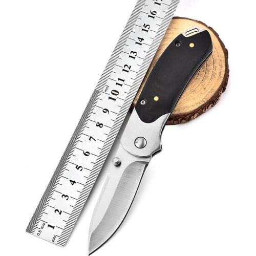 Stainless Steel Outdoor Camping Knife Portable Folding Knife Multifunctional Survival Outdoor Folding Knife