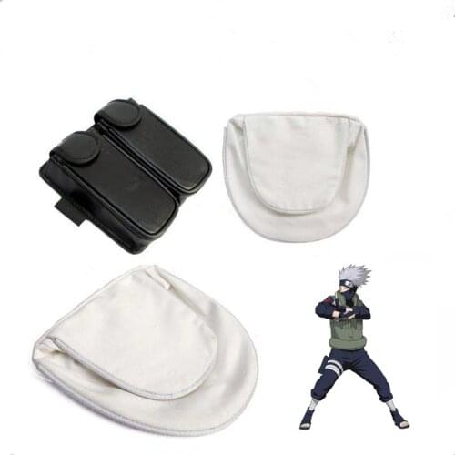 Anime Naruto Weapon Package Props Ninja Uzumaki Kunai Shuriken Bag Cosplay Toy Accessories Props Necklace Headdress