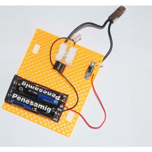 Fire alarm model/scientific physics experimental Educational toys/DIY parts toys/baby toys for children/gift