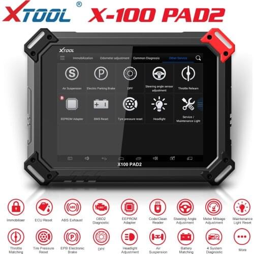 XTOOL X-100 X100 PAD 2 Car Key Programmer Standard Version with Special Functions Expert Update Version of Xtool X100 PAD