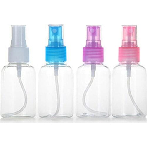 5Pcs Refillable Bottles Travel Transparent Plastic Perfume Atomizer Empty Spray Bottle Clear Plastic Perfume Storage Atomizer