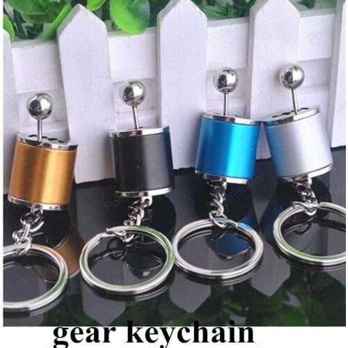 Top-Rated Best Quality tcar turbine gearbox gear keychain multi-style simulation model car lever plate key chain free shipping