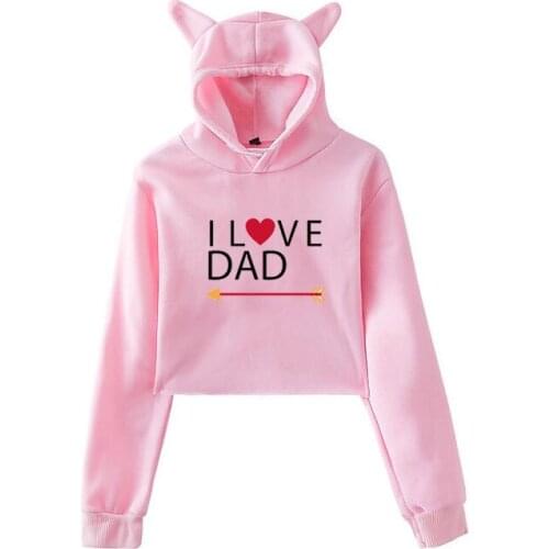 2021 Spring and autumn girls' colorful letter logo Sweatshirt long sleeve casual cat girl Pullover