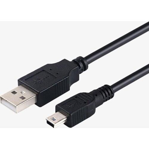 USB Charging Cable USB 2.0 Male A To Mini B 5-pin Charging Cable for Digital Cameras Mini USB Cable Data Charger Cable