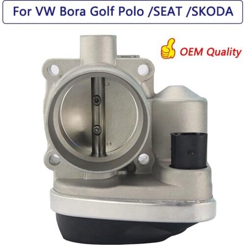 Throttle Body Assembly Compatible with SEAT CORDOBA IBIZA LEON TOLEDO SKODA FABIA VW BORA GOLF LUPO POLO 036133062M 036133062A