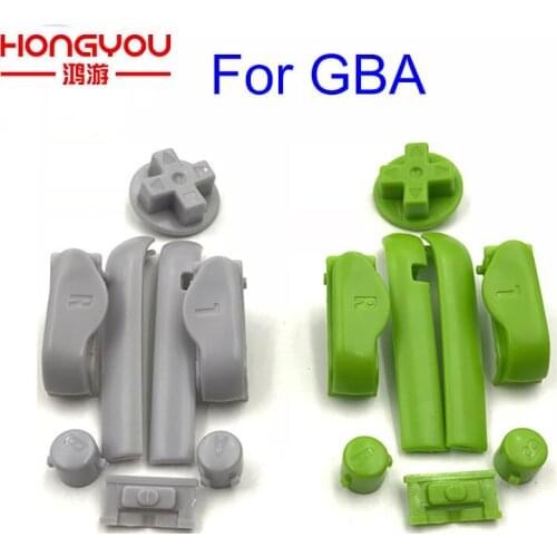 20Sets D Pads Power ON OFF Buttons for Gameboy Advance A B L R Buttons Keypads for GBA Buttons