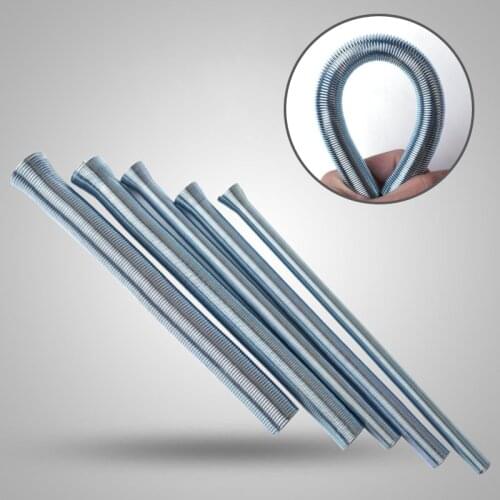 Newly 5pcs Spring Pipe Bender Aluminium Tube Bending Tools Tube Bender 5/8" 2/1"