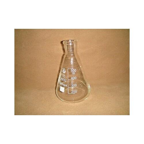 500ML Conical Flask,Erlenmeyer Flask,Heavy Wall,Inner Diameter=29MM