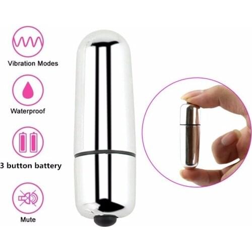 6 Color Mini Vibrating Egg G-spot Bullet Vibrator Sex Toys for Woman Pocket Body Massager Clitoris Stimulator Female Masturbator
