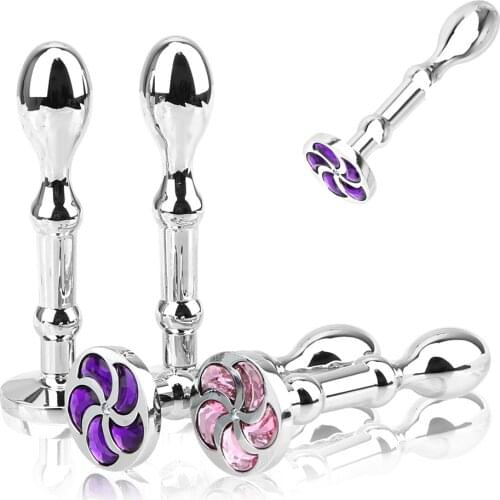 VATINE Metal Anal Plug Butt Plug Prostate Massager Butt Stimulation Sex Toys For Woman Men Anal Toys