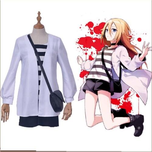 Anime Game Angels of Death Cosplay Rachel Gardner Halloween Cos Man Woman Cosplay Costume Full Set