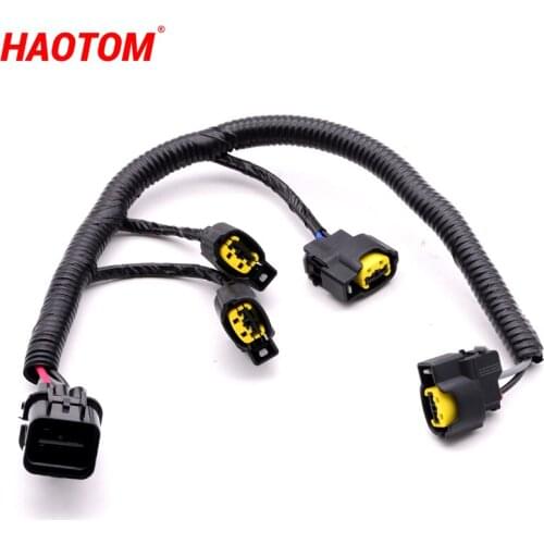 Car Ignition Coil Cable Plug Extension Wire Harness For Kia Rio Soul Ceed Cerato Spectra Forte Rondo Hyundai Elantra Accent 1.6L