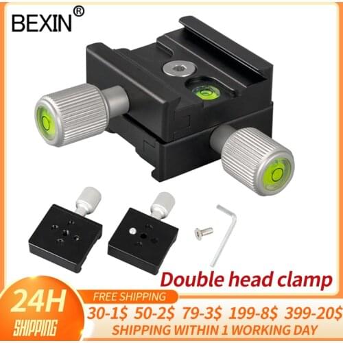 Quick Release Camera Clamp Tripod Clamp Dslr Plate Mounting Adapter Photography Shooting Accessories For Arca Swiss Plate Camera