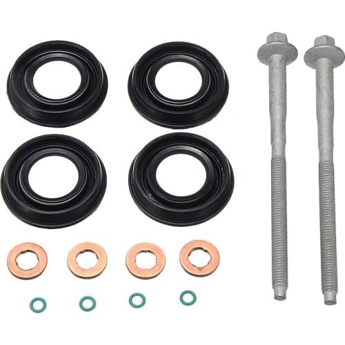 For Ford Transit MK7 2.2 TDCi Fuel Injector Seals Washers O Rings Bolts Inject Seals Repair Kit