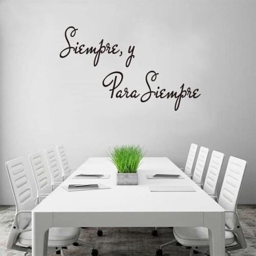 Engli Quote "Forever" Vinyl Carving Removable Wall Decal Art Wallpaper Living Room Home Fashion Decoration Painting DW0670