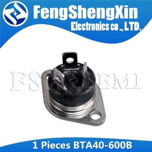 1 Pcs BTA40-600B BTA40600B TO-3 40A TRIACs RD-91 SCR 600V 40A BTA40600B DIP BTA40-600 RD-91 400-600B