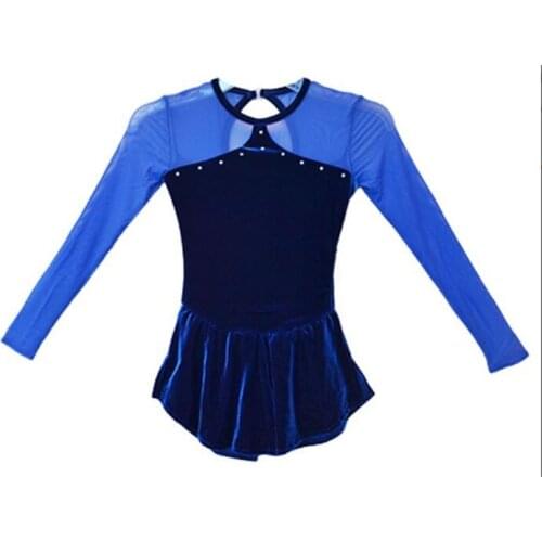 Hot Sales Figure Skating Dresses For Girls New Brand Skating Dress Competition Custom DR3208