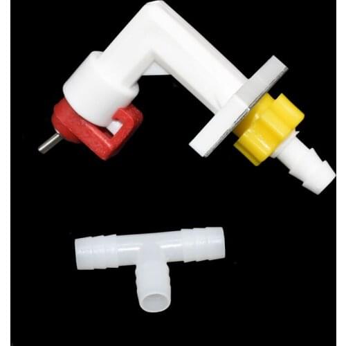 Rabbit Cat Dog Hamsters Nipple drinkers Automatic water dispenser Drinking fountain Farm Equipment Waterer 2 pcs