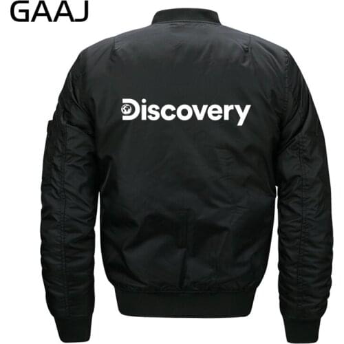 Discovery Channel Jackets Men Waterproof Bomber Jacket Army Streetwear Windbreaker For Male Print Autumn Military Style 5QJ8J