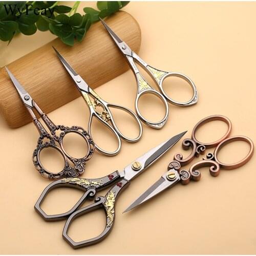 Retro Scissors Antique Vintage Scissors Thread Embroidery Scissors Sewing Supplies Stainless Steel Scissors Tailor Scissors Tool