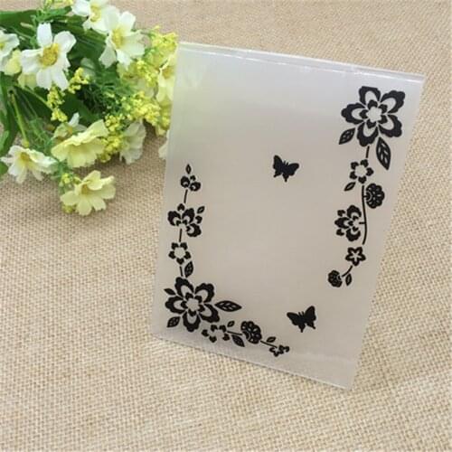 Butterfly Plastic Embossing Folders for DIY Scrapbooking Paper Craft/Card Making Decoration Supplies